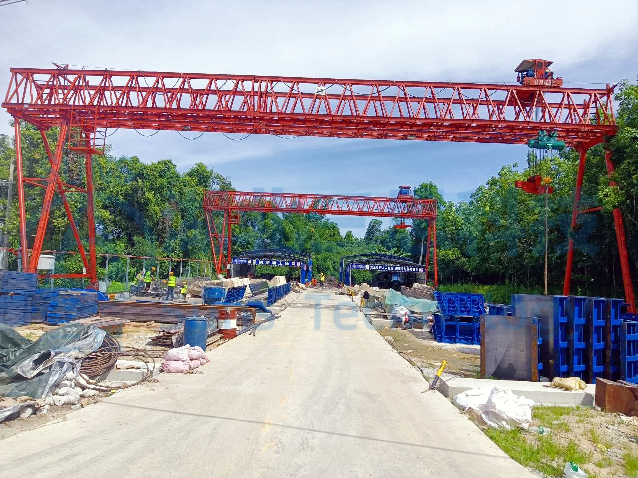 上海、海南兩地龍門吊安全監(jiān)控系統(tǒng)順利交付，設(shè)備安全盡在“眼”中